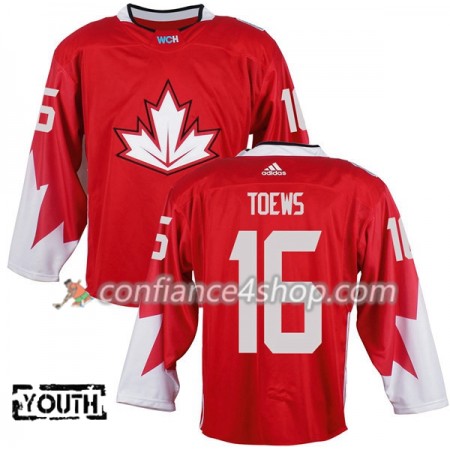 Adidas Maillot de Hockey Canada Jonathan Toews 16 Coupe du monde de hockey sur glace 2016 Rouge - Enfant